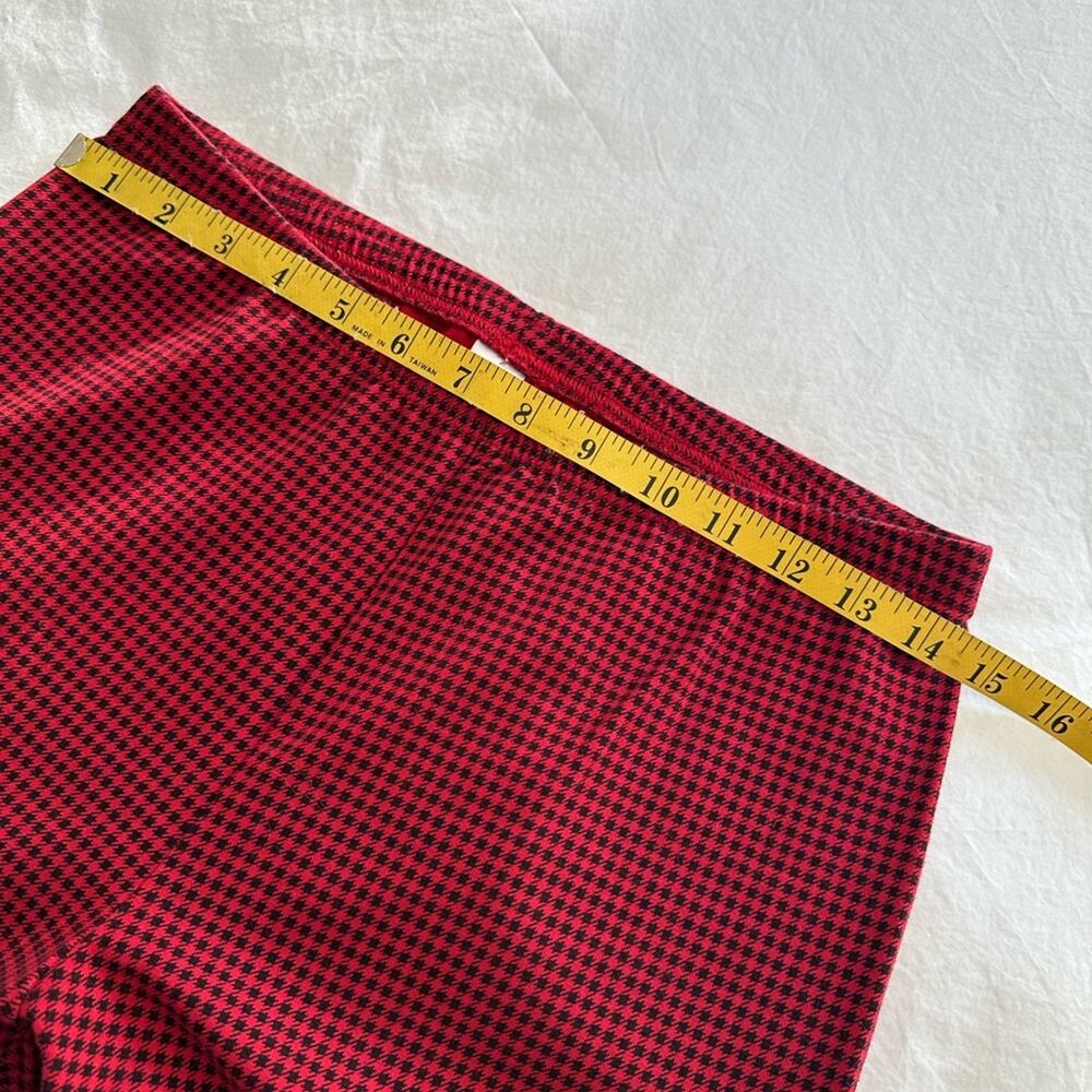 J. Jill Red Pima Cotton Leggings, size medium - Picture 4 of 7
